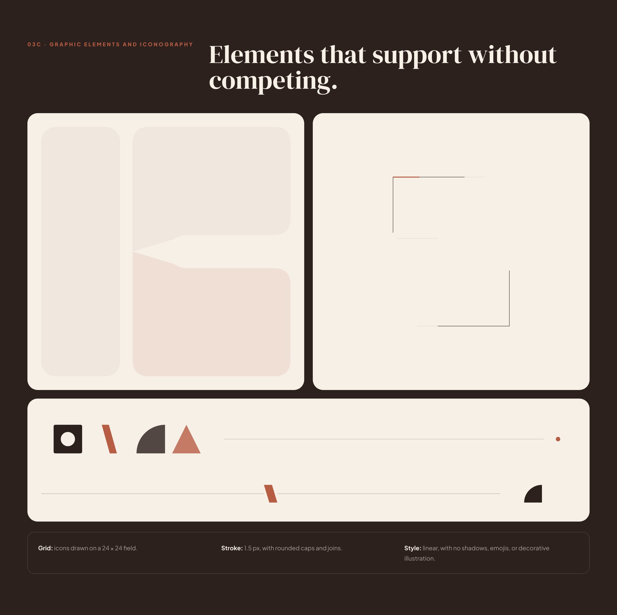 Graphic elements, KONDA mini brand manual